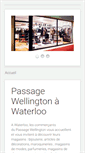 Mobile Screenshot of passagewellington.eu